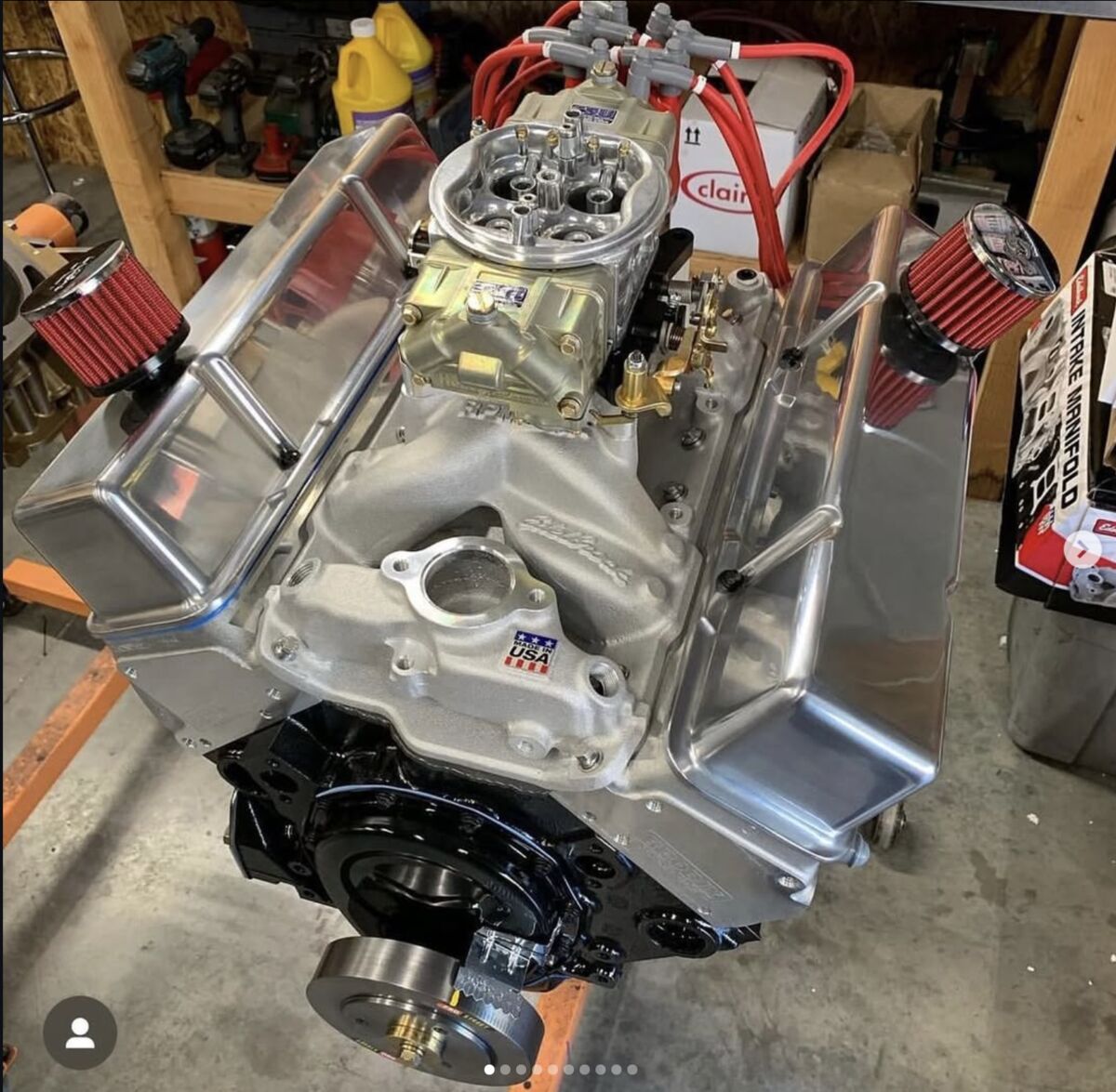 SBC C10 street truck engine — Moruzzi Race Motors